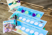Load image into Gallery viewer, Resin Gemstones and 3 different pattern cards: AB, ABC and Build Your Own.