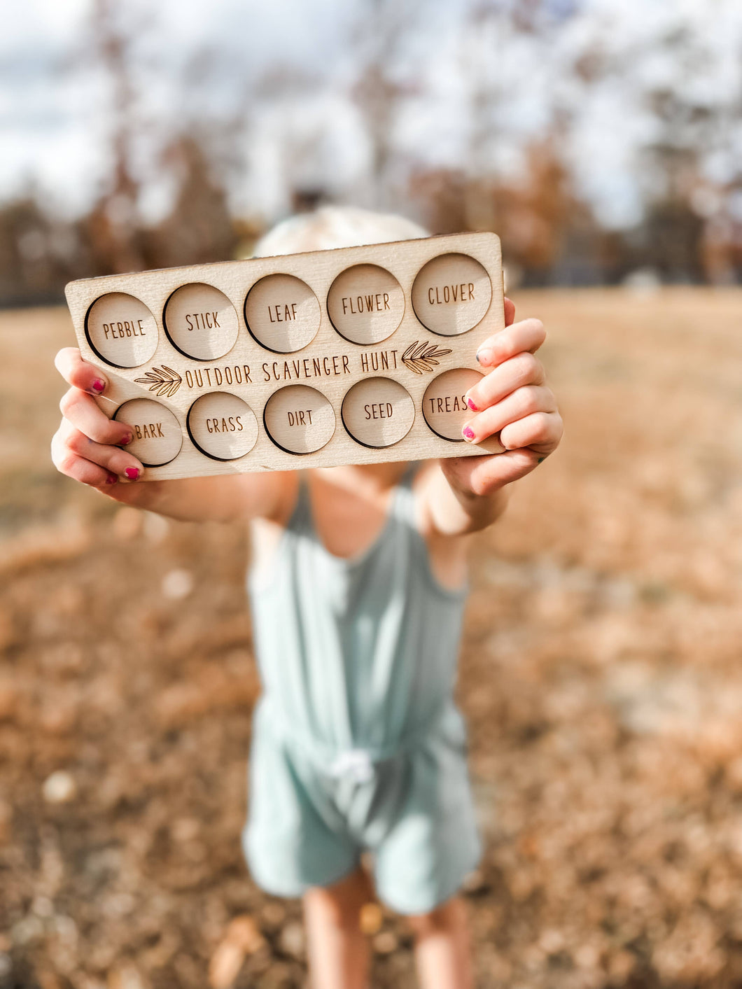 Outdoor Nature Scavenger Hunt Game for Children