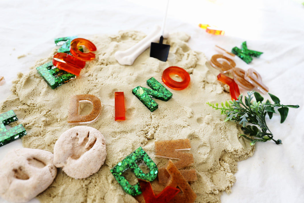 Dino Letter and Number Sets